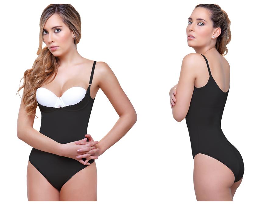 Carine Underbust Booster Bodysuit in Bikini