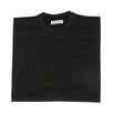 Black Cotton Logo Short Sleeve Crewneck T-Shirt