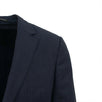 Check Wool Two Button Suit - Blue