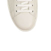 Men's Embroidered 'Loved' Ace Leather Sneakers - White