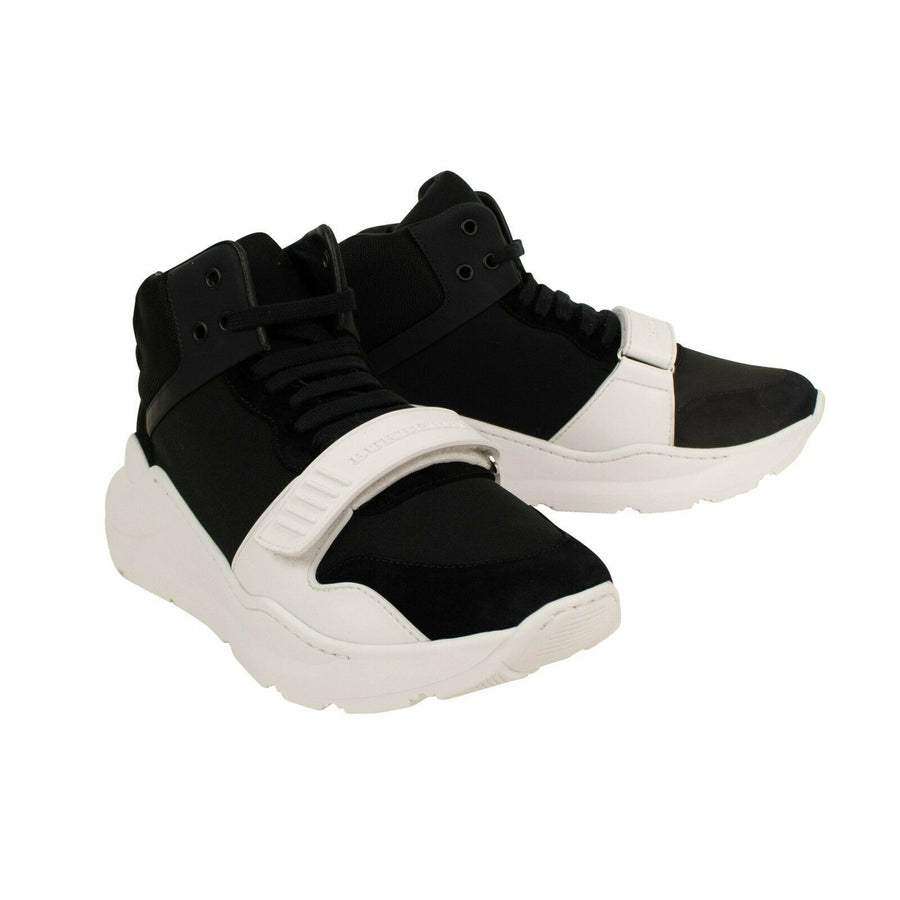 Regis High-Top Sneakers - Black / White