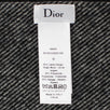 Dior Chevrons Wool Blend Scarf - Gray / Black