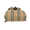 Vintage Check Beige Burberry Logo Detail Backpack