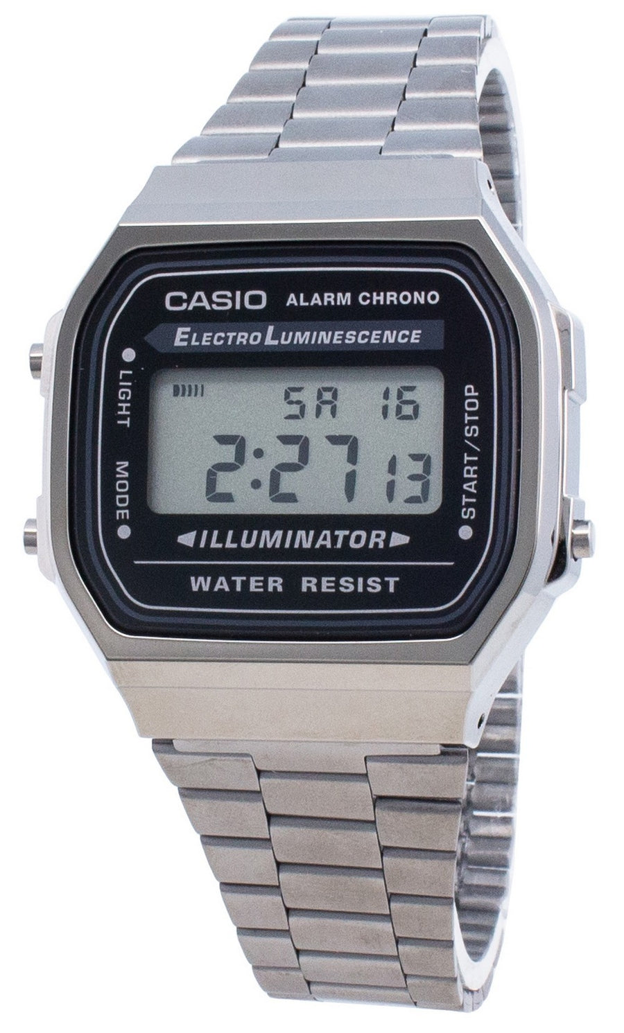 Casio A168wgg-1a Electro-luminescence Unisex Watch