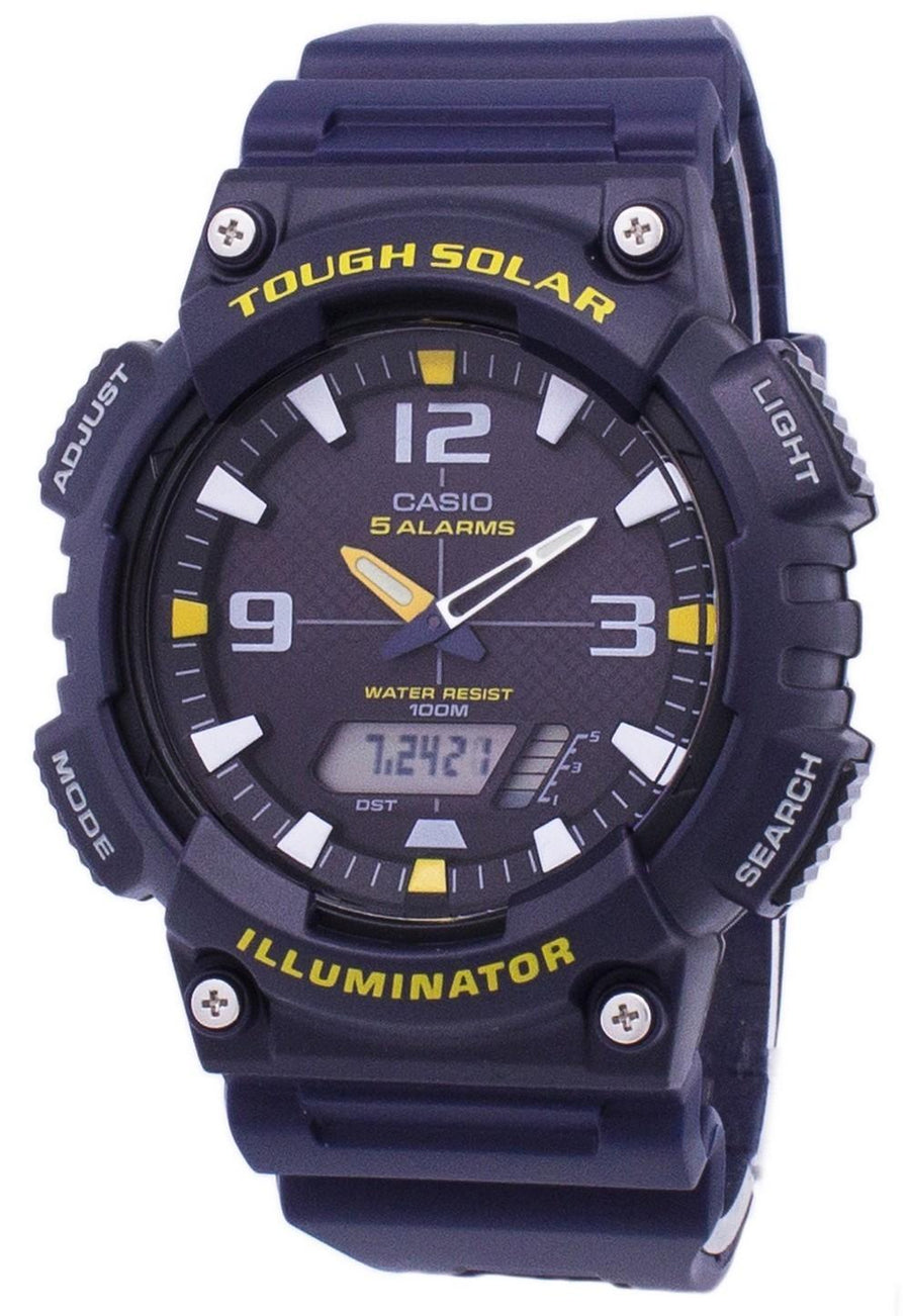 Casio Analog Digital Tough Solar Aq-s810w-2avdf Aq-s810w-2av Men's Watch