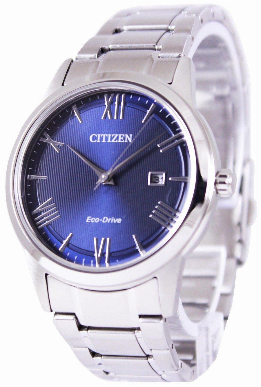 Citizen Eco-drive Blue Dial Aw1231-58l Men's Watch