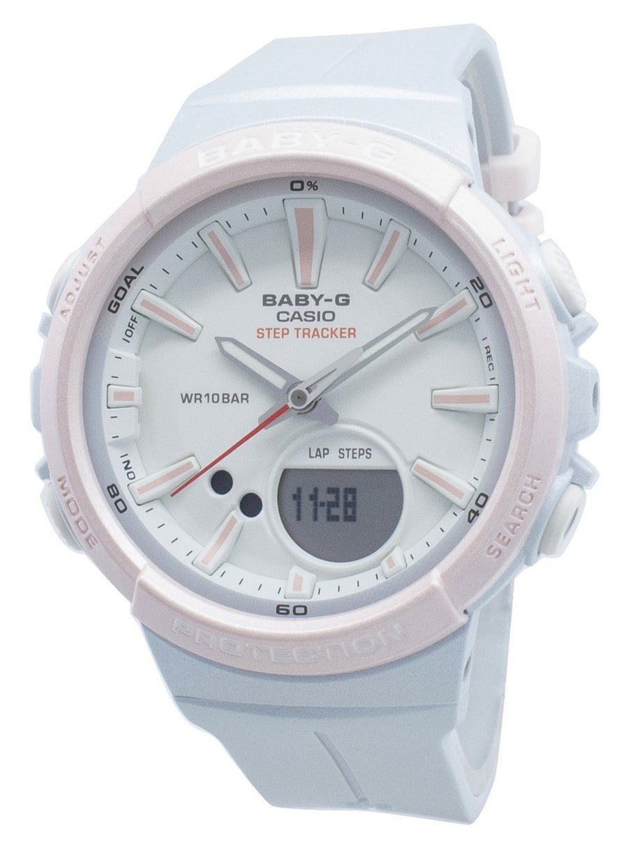 Casio Baby-g Bgs-100sc-2a Step Tracker Women's Watch