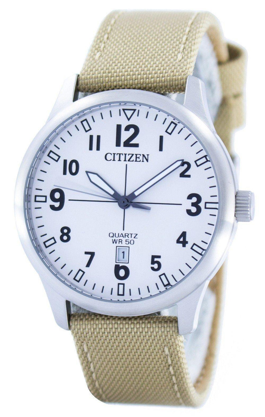 Citizen Quartz White Dial Bi1050-05a Men's Watch