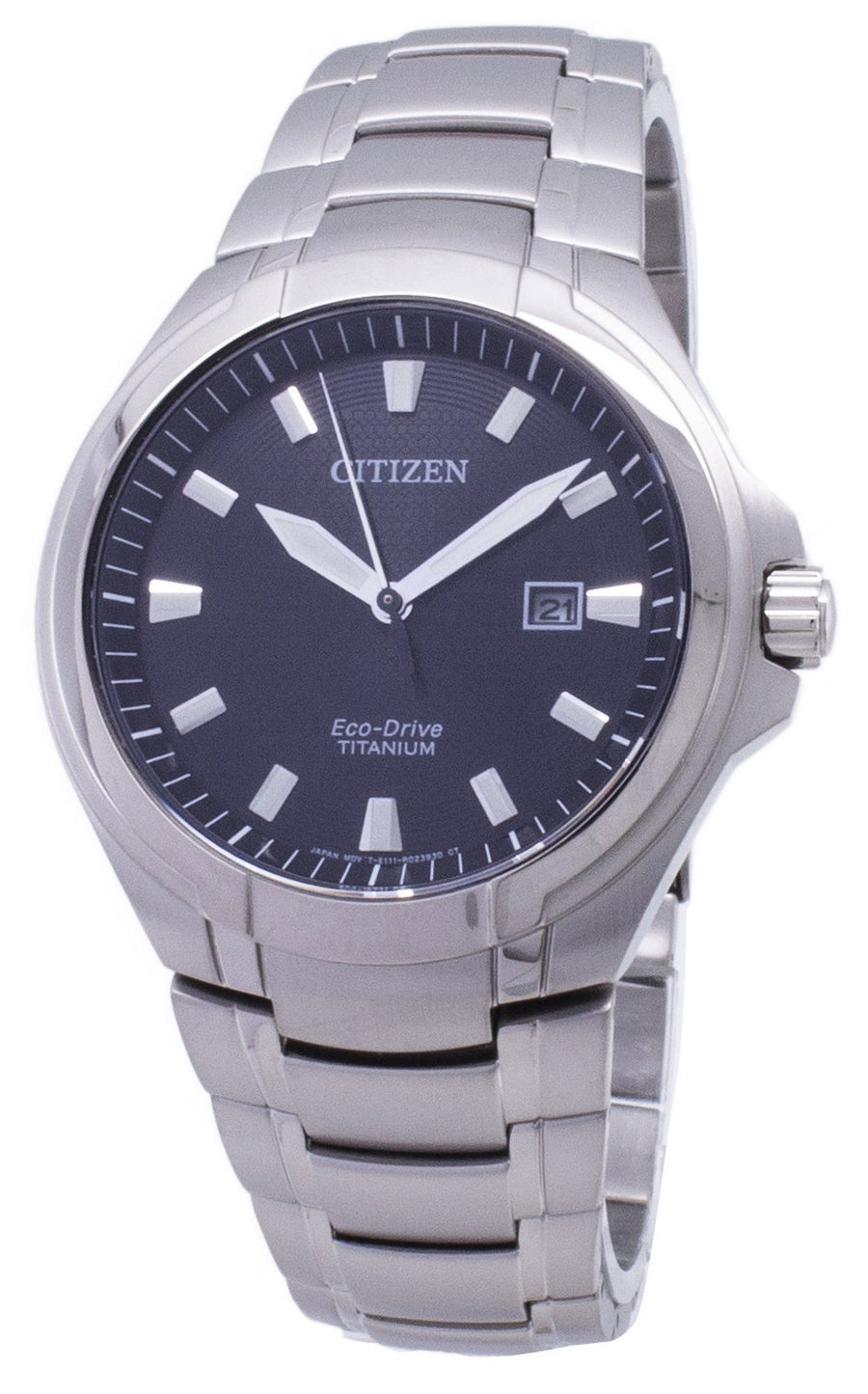 Citizen Eco-drive Bm7430-89e Titanium Analog Men's Watch