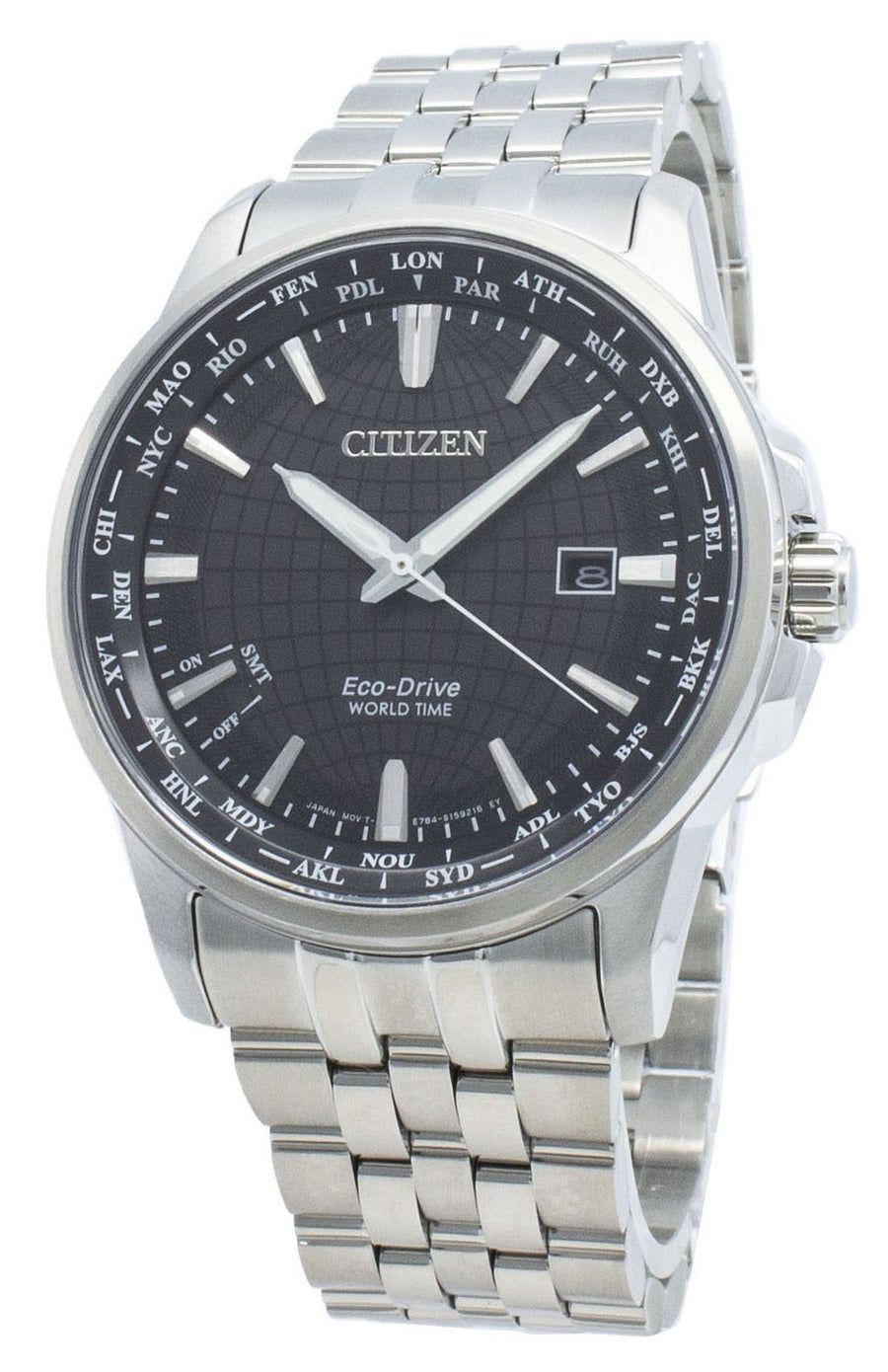 Citizen Eco-drive Bx1001-89e World Time Men's Watch