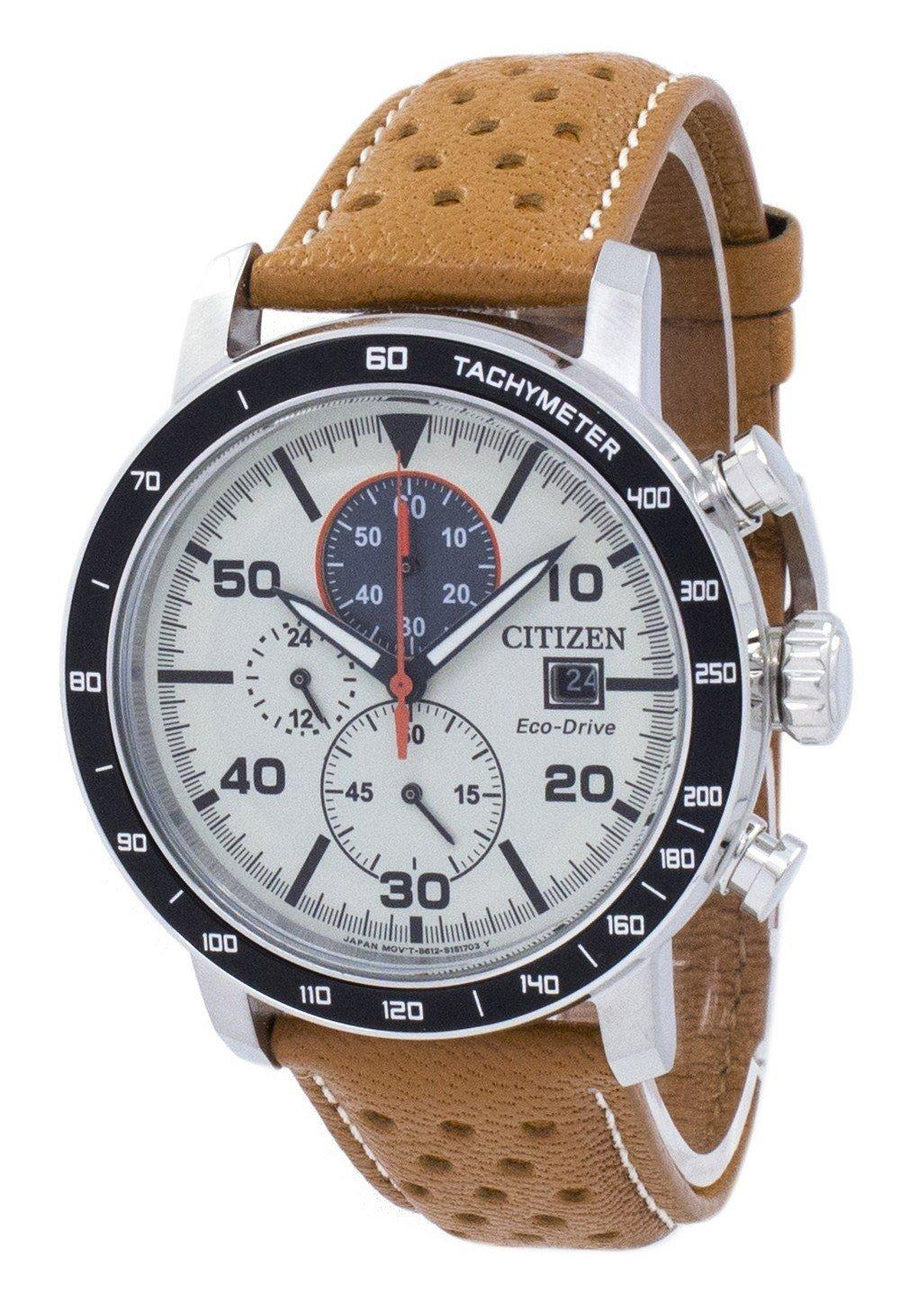 Citizen Eco-drive Chronograph Tachymeter Ca0641-16x Men's Watch