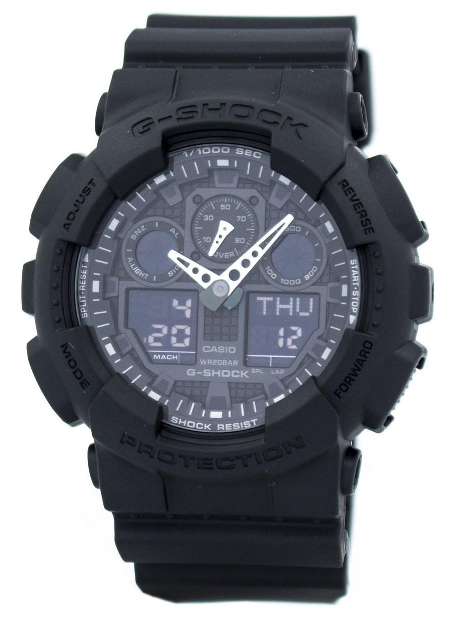 Casio G-shock Ga-100-1a1 Ga100-1a1 Shock Resistant 200m Men's Watch