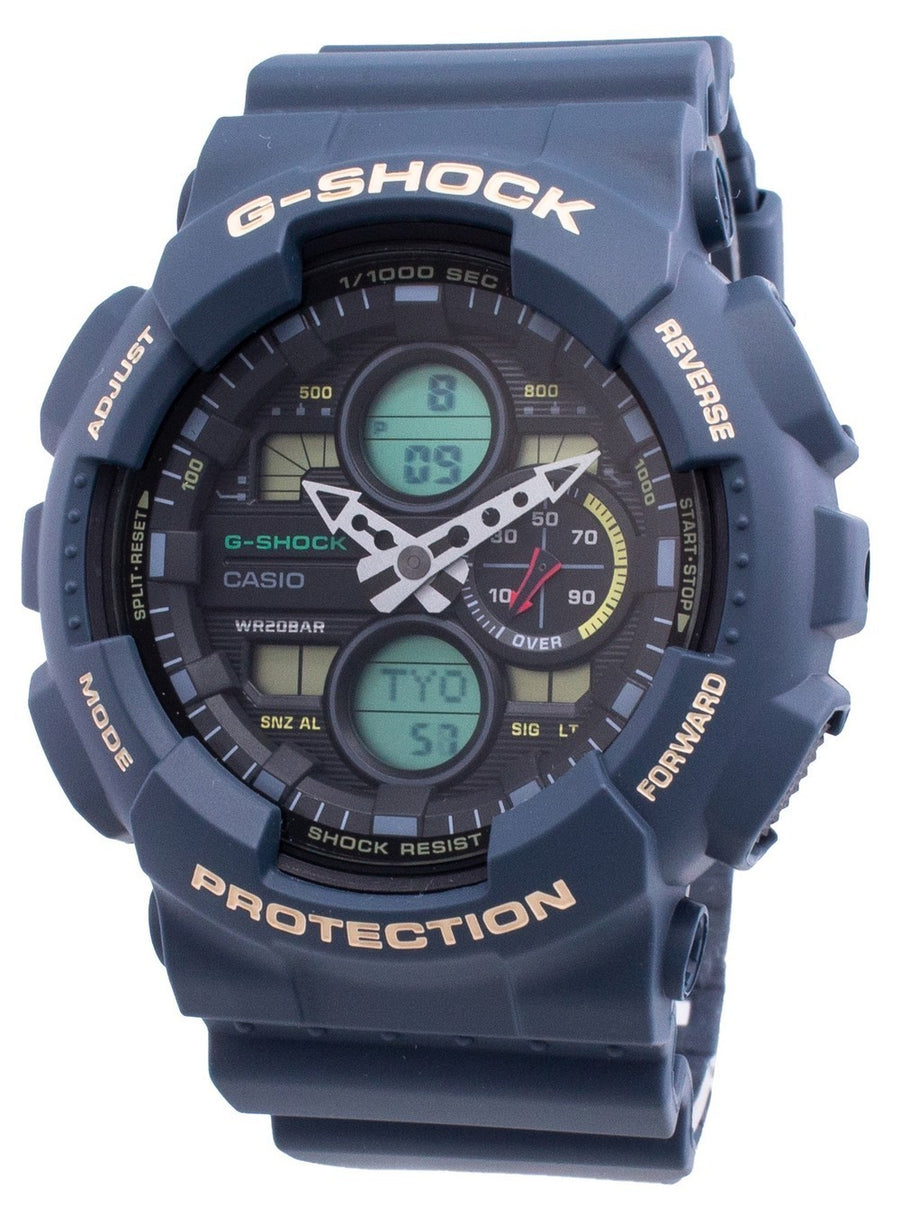 Casio G-shock Ga-140-2a Shock Resistance Quartz 200m Men's Watch