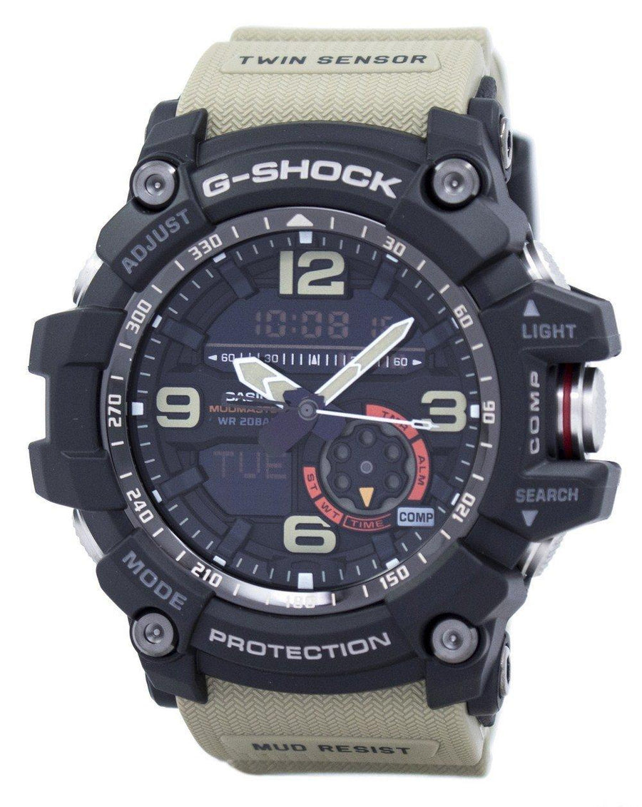 Casio G-shock Mudmaster Analog Digital Twin Sensor Gg-1000-1a5 Gg1000-1a5 Men's Watch