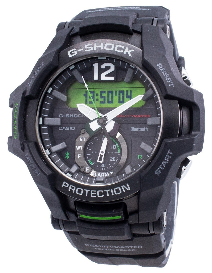 Casio G-shock Bluetooth Gravitymaster Gr-b100-1a3 Neobrite Solar 200m Men's Watch