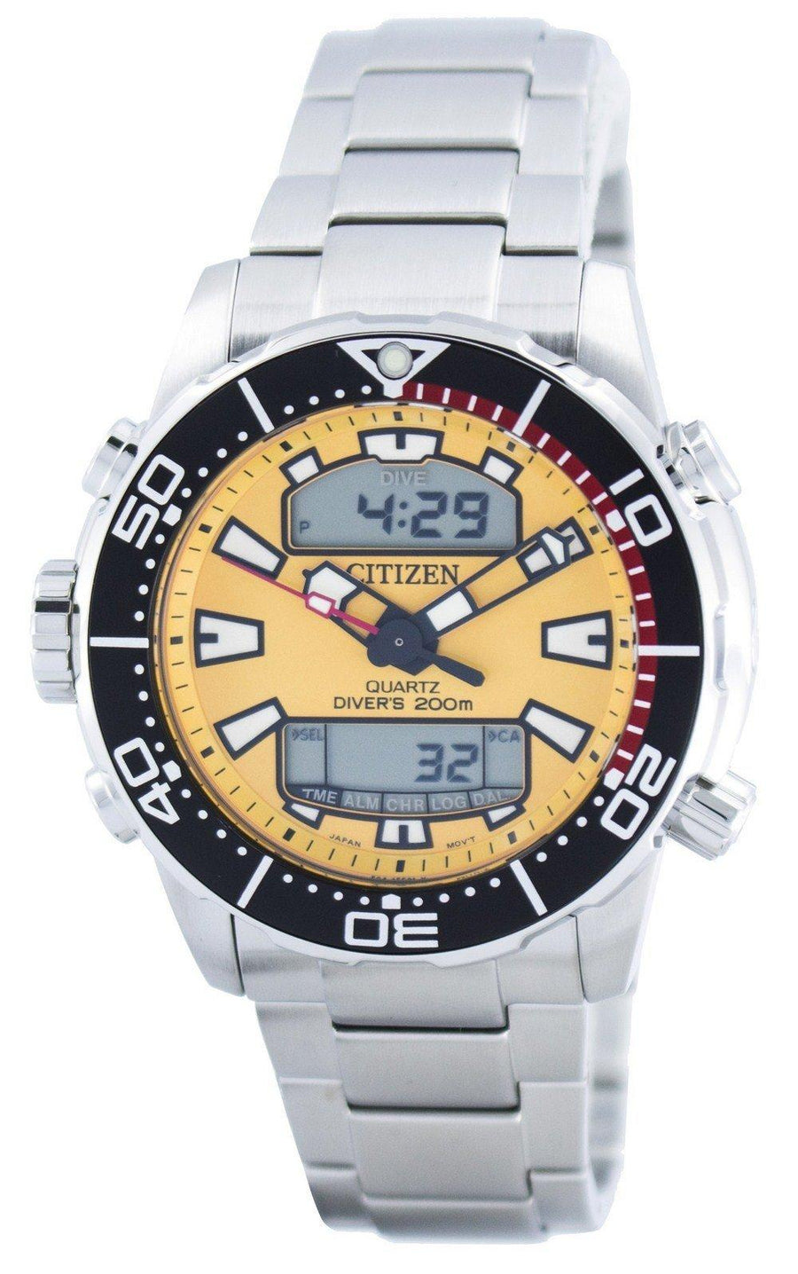 Citizen Aqualand Promaster Diver's 200m Analog Digital Jp1090-86x Men's Watch