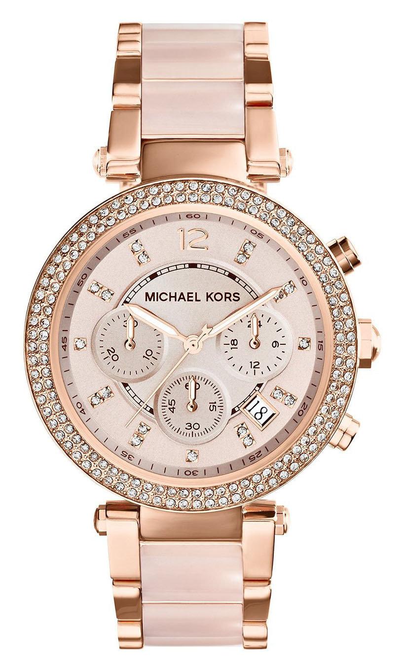 Michael Kors Parker Swarovski Crystals Mk5896 Women's Watch