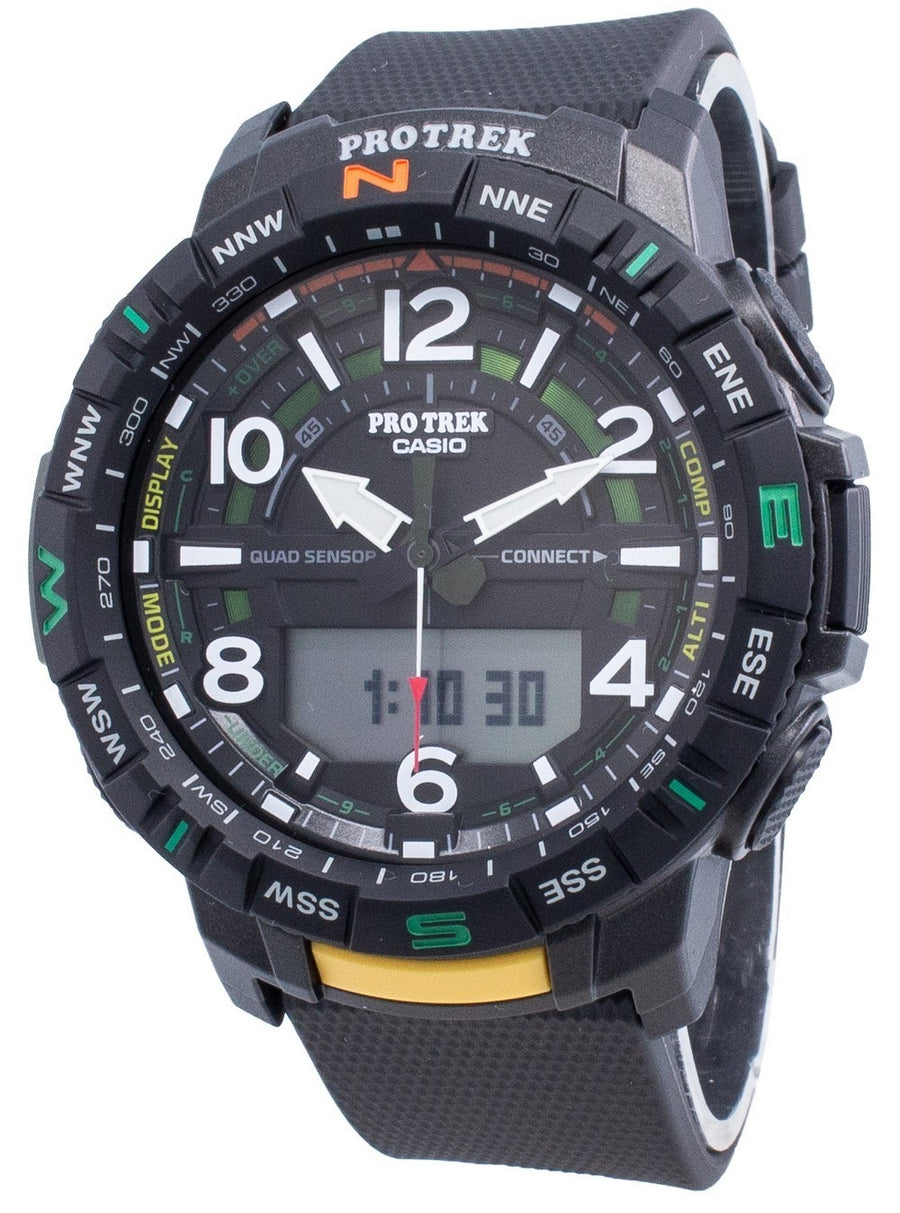 Casio Protrek Quad Sensor Prt-b50-1 Digital Compass Quartz Men's Watch