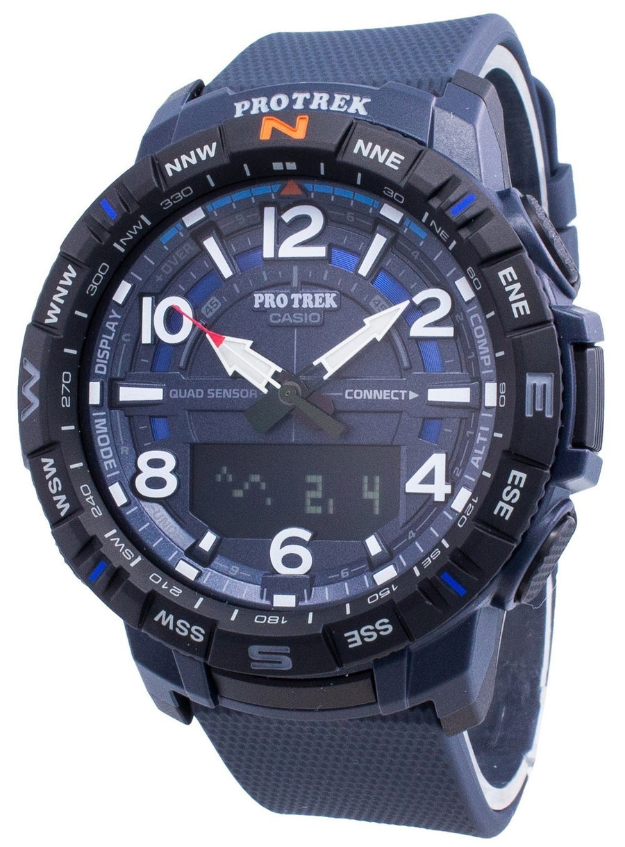 Casio Protrek Quad Sensor Prt-b50-2 Digital Compass Quartz Men's Watch