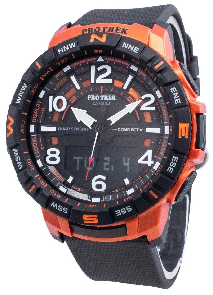 Casio Protrek Quad Sensor Prt-b50-4 Digital Compass Quartz Men's Watch