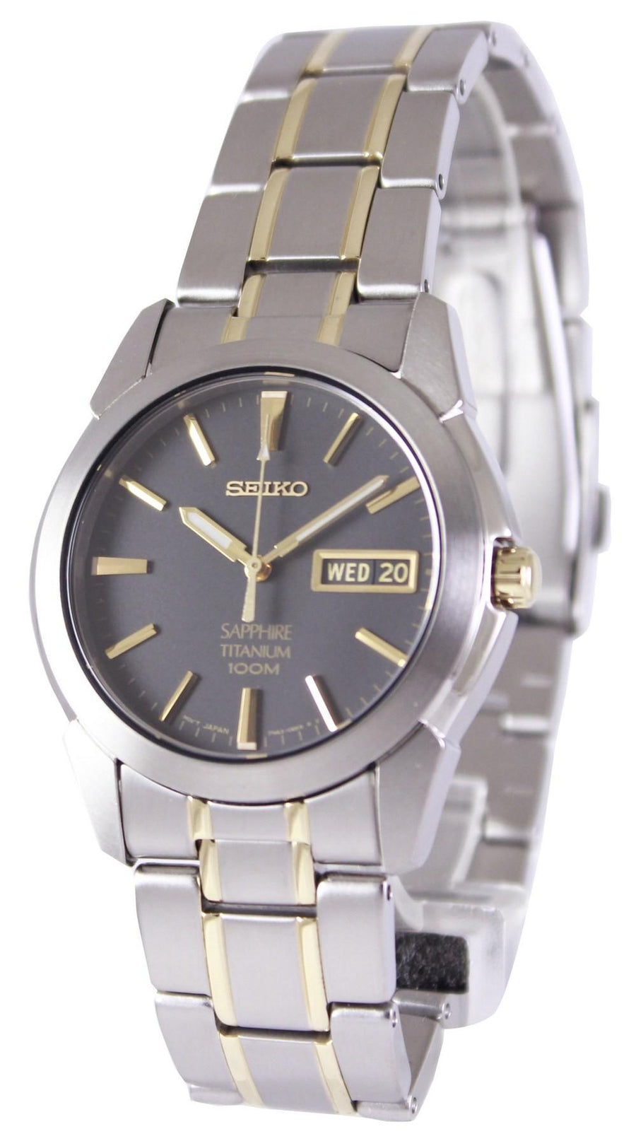 Seiko Sapphire Titanium Sgg735 Sgg735p1 Sgg735p Quartz Men's Watch