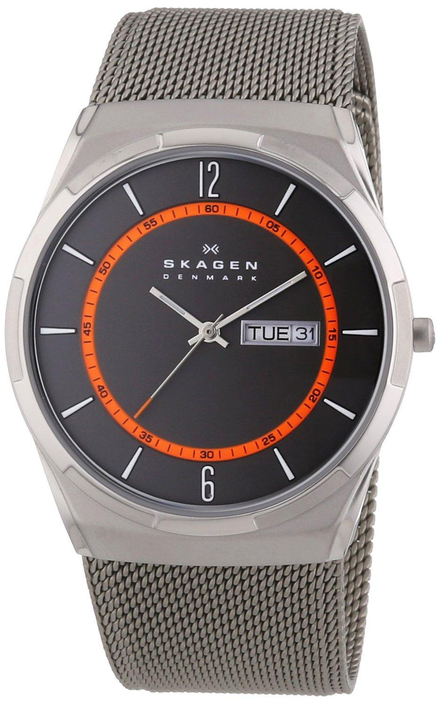 Skagen Melbye Titanium Case With Mesh Band Skw6007 Men's Watch