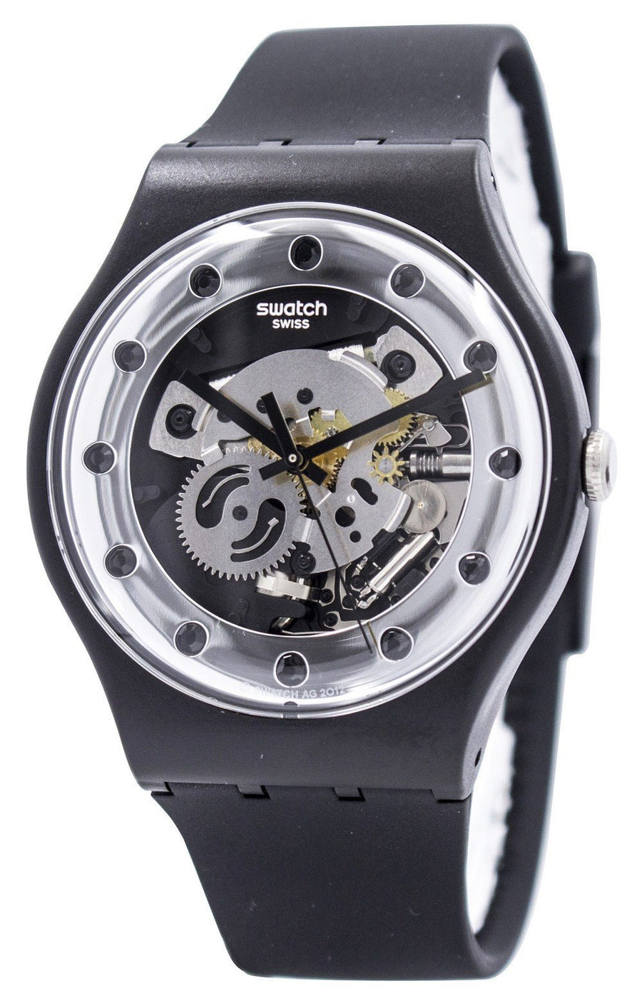 Swatch Originals Silver Glam Swiss Quartz Suoz147 Unisex Watch