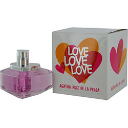 Agatha Ruiz De La Prada Love By Agatha Ruiz De La Prada Edt Spray 2.7 Oz