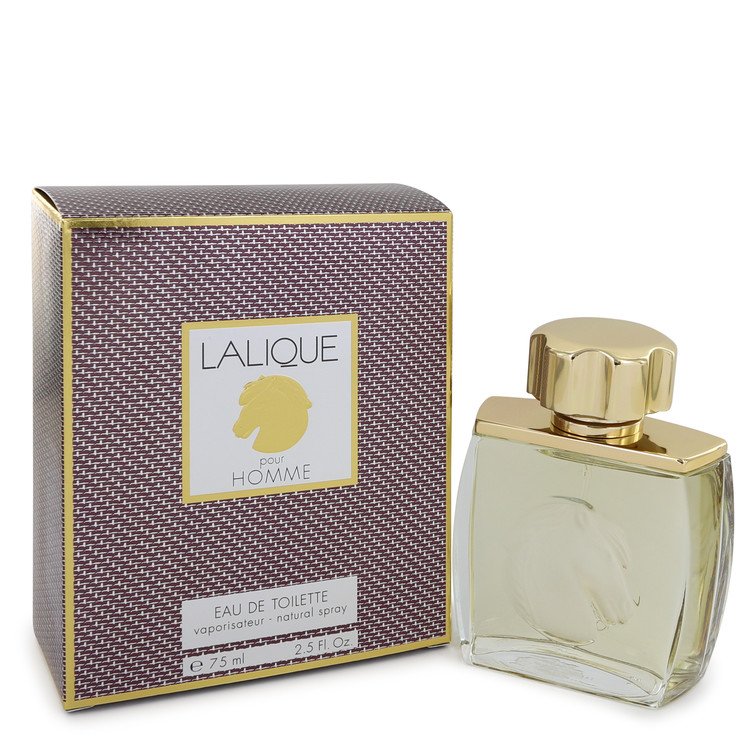 LALIQUE by Lalique Eau De Toilette Spray (Horse Head) 2.5 oz for Men