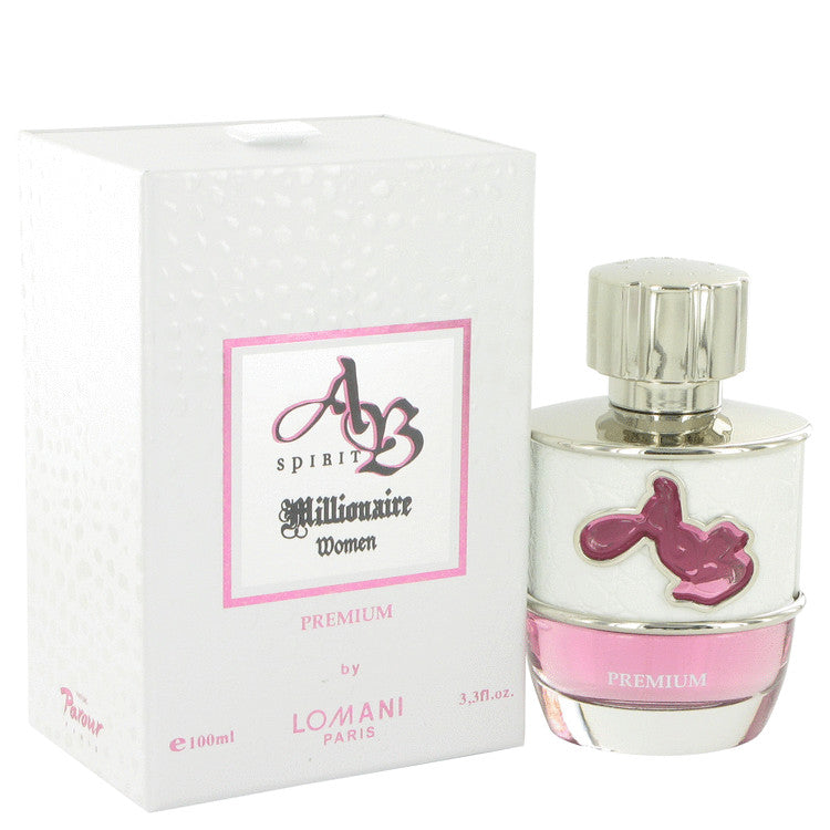 AB Spirit Millionaire Premium by Lomani Eau De Parfum Spray 3.3 oz for Women