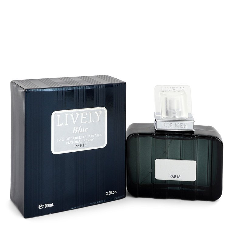 Lively Blue by Parfums Lively Eau De Toilette Spray 3.3 oz for Men