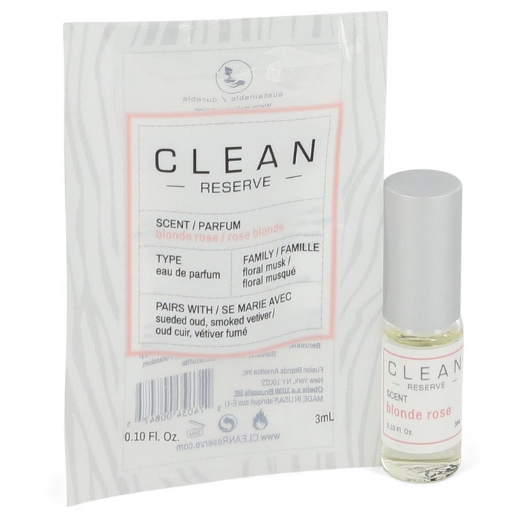 Clean Blonde Rose by Clean Vial (sample) .10 oz  for Women