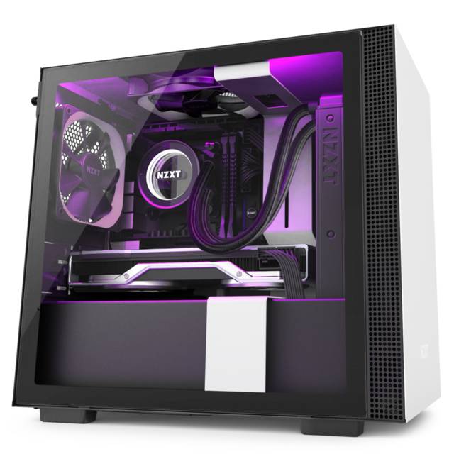 NZXT H210i Mini-ITX Case (Matte White)