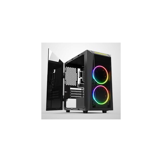 Gamdias GD-TALOS E1 No Power Supply Mini-ITX Tower (Black)