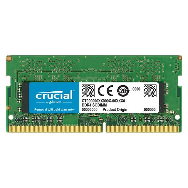 Crucial DDR4-3200 SODIMM 4GB/512Mx64 CL22 Notebook Memory