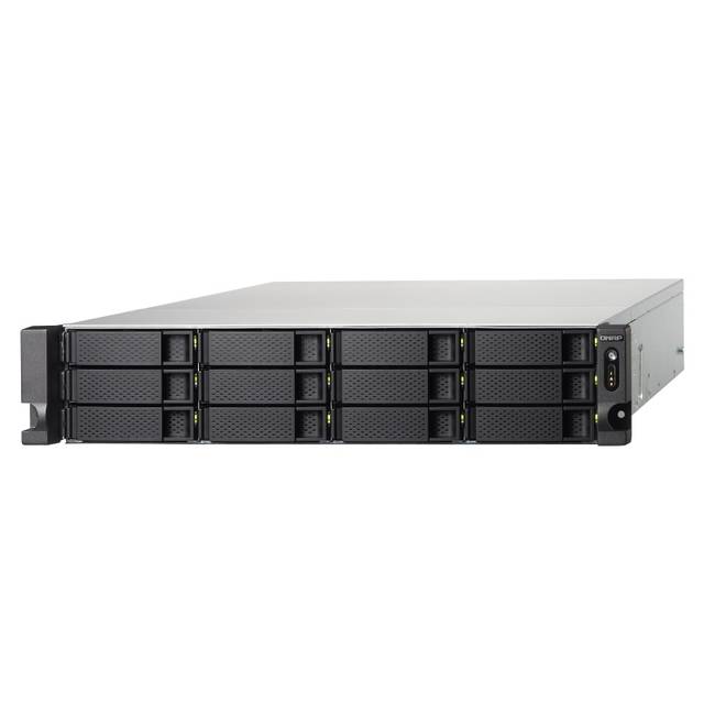 QNAP TS-1232XU-RP-4G-US Alpine AL-324 ARMv8 Cortex-A57 1.7GHz/ 4GB DDR4/ 4GbE/ 12SATA3/ USB3.1/ 12-Bay 2U Rackmount NAS for SMB