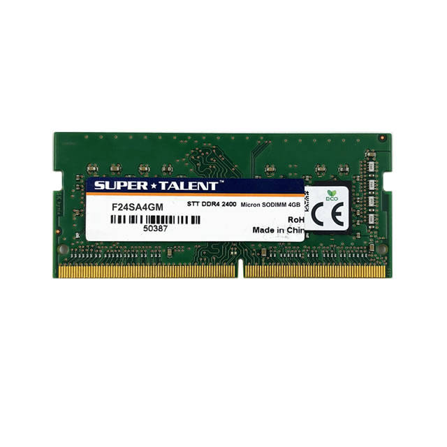 Super Talent DDR4-2400 SODIMM 4GB Micron Chip Notebook Memory