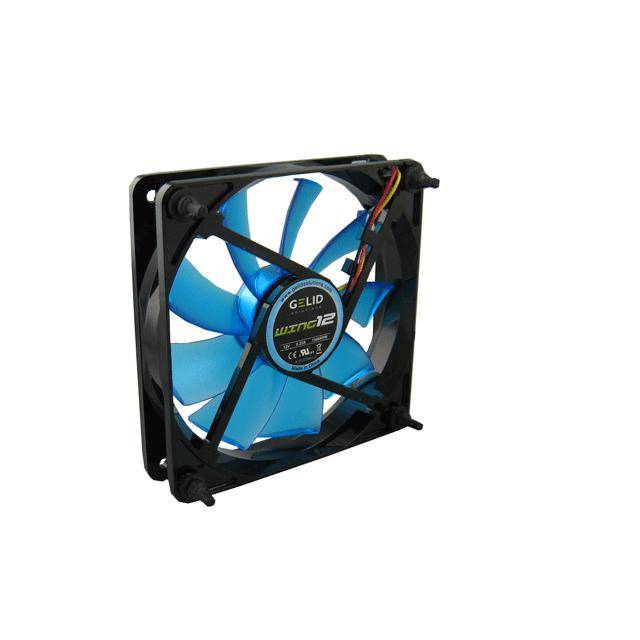 GELID Solutions WING 12 UV BLUE FN-FW12-15-B 120mm Case Fan (Blue)