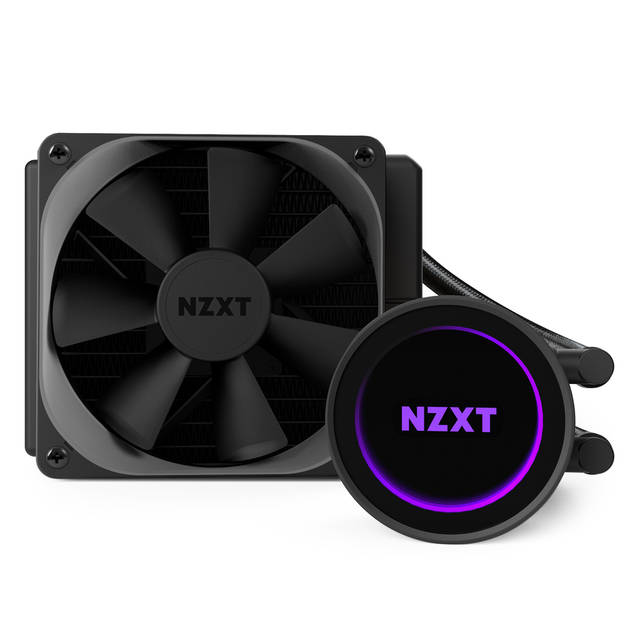 NZXT Kraken M22 RL-KRM22-01 120mm Liquid Cooler with RGB Lighting Effects