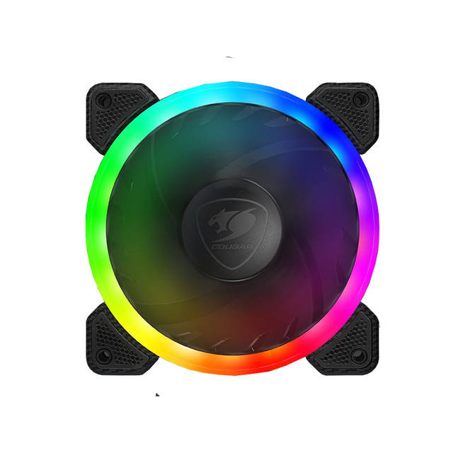 Cougar Hydraulic Vortex RGB HPB 120 mm Cooling Fan with 5V RGB connection to compatible motherboards