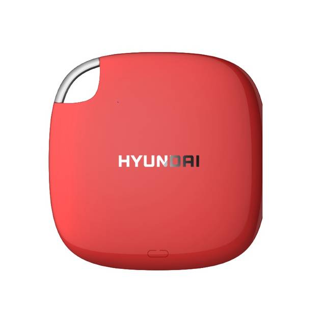 Hyundai HTESD1024R 1TB External Solid State Drive (Candy Apple Red)