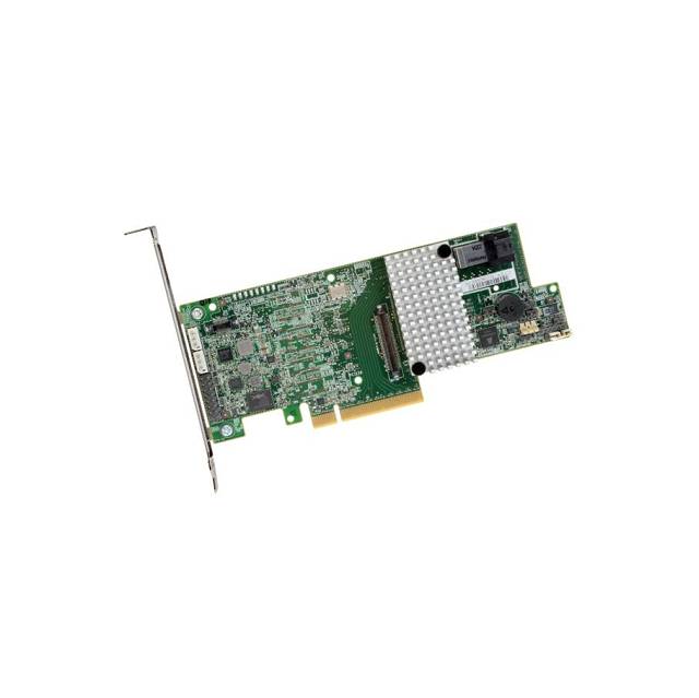 Broadcom LSI MegaRAID SAS 9361-4i 4-Port 12Gb/s SAS+SATA PCI-Express 3.0 Low Profile RAID Controller, Single