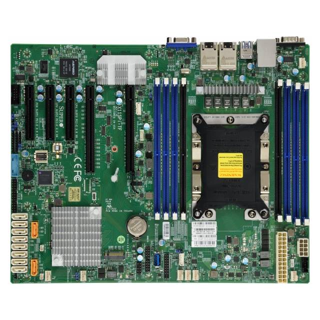 Supermicro X11SPI-TF-O LGA3647/ Intel C622/ DDR4/ SATA3&USB3.0/ V&2GbE/ ATX Motherboard