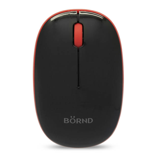 Bornd E220 Wireless 2.4Ghz Optical Mouse (Black)