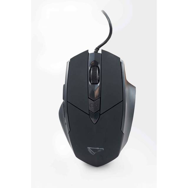 HEC HM200 USB Wired Optical Mouse (Black)