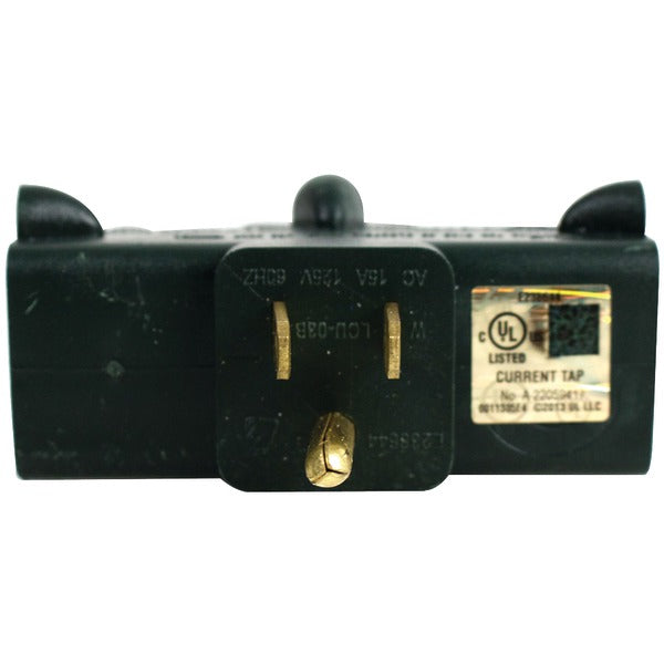 3-Outlet Heavy-Duty Grounded Adapter