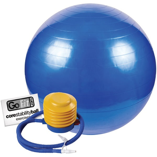 Exercise Ball with Pump (75cm; Blue)