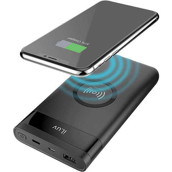 myPower(R) 10Q Slim Charger with Qi(R) Wireless Charging