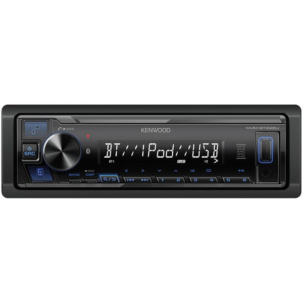 KMM-BT228U Single-DIN In-Dash Digital Media Receiver with Bluetooth(R)