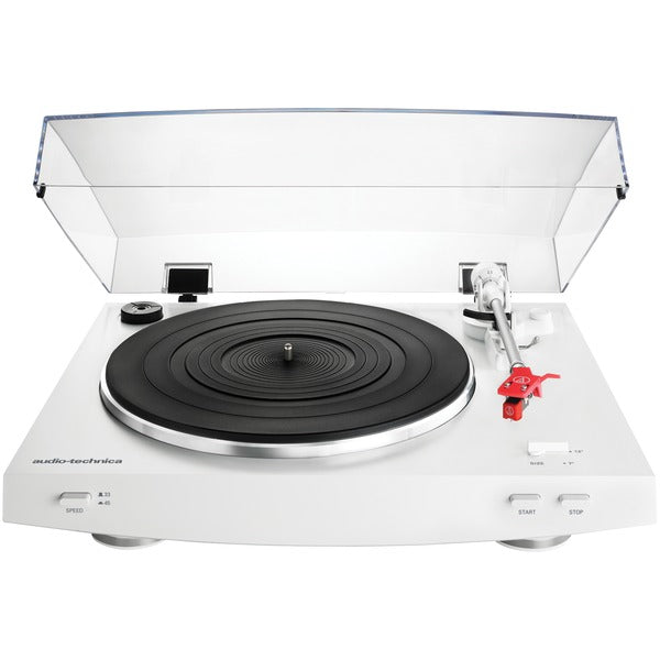 Fully Automatic Belt-Drive Stereo Turntable (White)